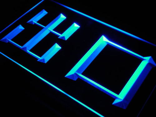 Exit Japanese Restaurant Cafe Bar NEW Light Sign